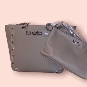 bebe
Julian 2-Piece Medium Tote with Pouch 👜